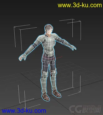 3D打印模型制作狂系列（男战士）的图片
