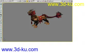 3D打印模型天龙八部　坐骑的图片