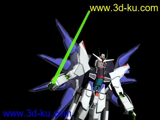 3D打印模型我的收藏_自由高达的图片