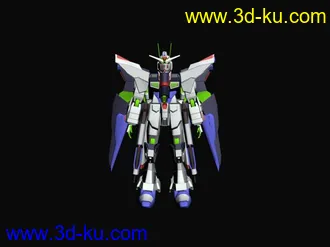 3D打印模型我的收藏_自由高达的图片