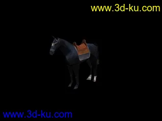 3D打印模型马的图片