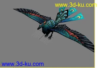 3D打印模型青凤,还不错!的图片