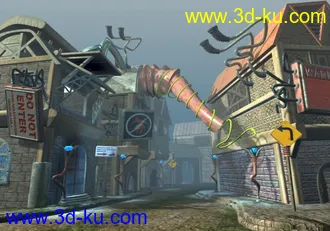 3D打印模型来个教程里送的建筑的图片