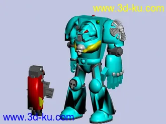 3D打印模型机器人一个~~~的图片