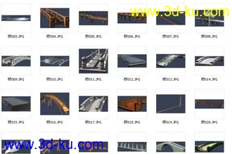 3D打印模型再来一组桥的图片