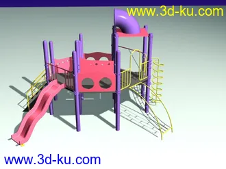 儿童游乐园模型的图片