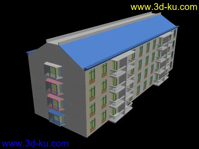 住宅楼模型的图片1