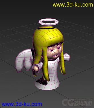 3D打印模型再发一组自己做的游戏角色的图片