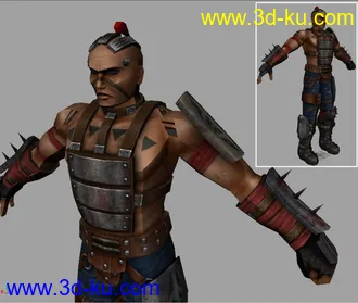 虚幻2004 模型一把。（maya版）的图片