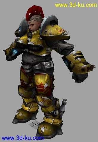 虚幻2004 模型一把。（maya版）的图片