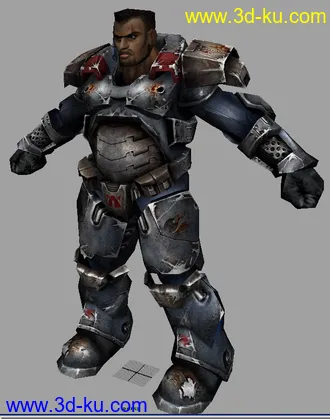 虚幻2004 模型一把。（maya版）的图片