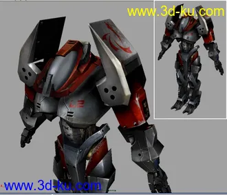 虚幻2004 模型一把。（maya版）的图片