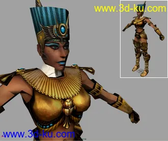 虚幻2004 模型一把。（maya版）的图片