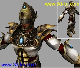 虚幻2004 模型一把。（maya版）的图片