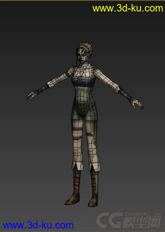 3D打印模型制作狂系列（女精灵）的图片