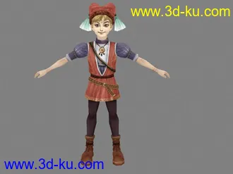 3D打印模型制作狂系列（彩装小孩）的图片