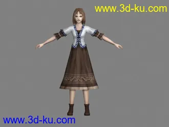 3D打印模型制作狂系列（赭石女）的图片