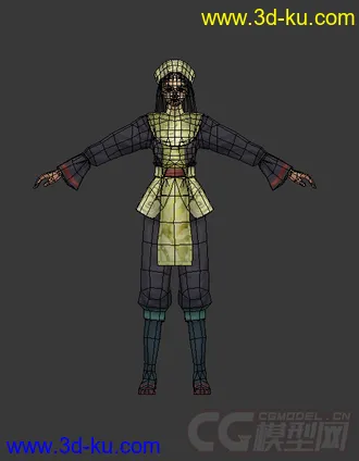 3D打印模型制作狂系列（古代宫女）的图片