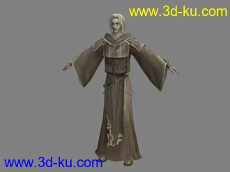 3D打印模型制作狂系列（古装男）的图片