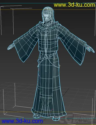 3D打印模型制作狂系列（古装男）的图片