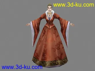 3D打印模型制作狂系列（王后）送给这么晚捧场的李昭然的图片