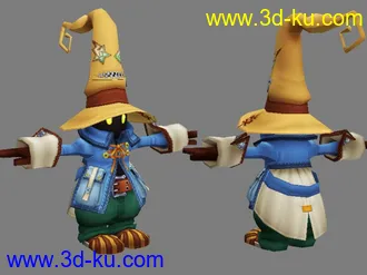 3D打印模型王国之心Vivi │ 比比的图片