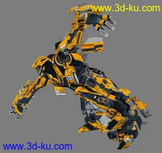 3D打印模型来个带动画的变形金刚！o(∩_∩)o的图片