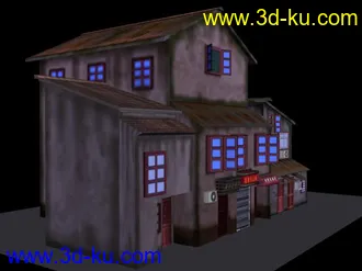 3D打印模型好久不做场景了今个我也做个发上来！大家多评评！的图片