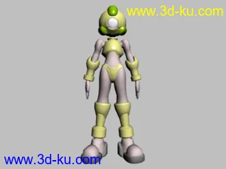 3D打印模型战斗人～的图片