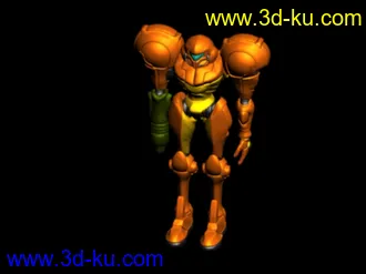 银河战士 主角美女 萨姆斯模型下载的图片