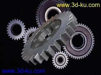 3D打印模型齿轮的图片