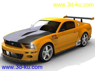 3D打印模型高品質 Ford Mustang GTR(Max格式)的图片