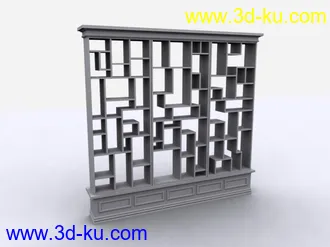3D打印模型来个博古架的图片