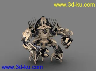 3D打印模型电影版变形金刚中的BoneCrusher的图片