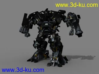 3D打印模型电影版变形金刚中的Ironhide的图片
