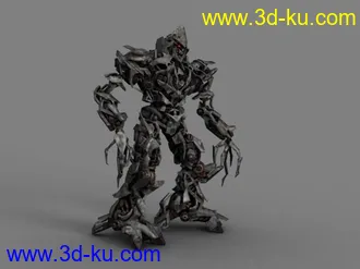 3D打印模型电影版变形金刚中的Megatron 老威的图片