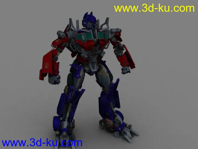 电影版变形金刚中的Optimus_Prim 柱子哥模型的图片1