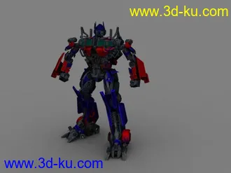 3D打印模型电影版变形金刚中的Optimus_Prim 柱子哥的图片