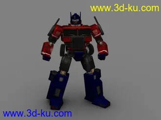 3D打印模型电影版变形金刚中的Optimus_Prim 柱子哥的图片