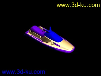 3D打印模型摩托艇的图片