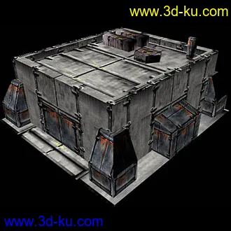 3D打印模型游戏场景 太空科幻类的图片