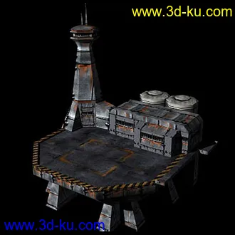 3D打印模型游戏场景 太空科幻类的图片