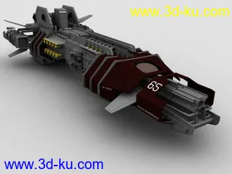 3D打印模型宇宙航空母舰的图片