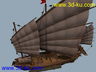 3D打印模型不错的帆船哦！（附贴图）的图片