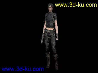 3D打印模型生化危机ADA的图片