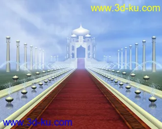 3D打印模型气势宏伟的：[殿堂外观]的图片