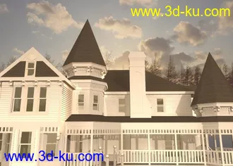 3D打印模型这样的：[山野别墅]的图片