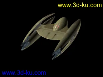 3D打印模型星战里的机器人飞船的图片