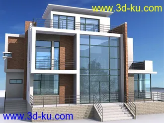 3D打印模型6种别墅洋房的图片