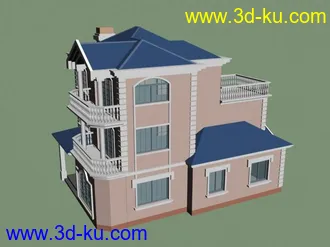 3D打印模型6种别墅洋房的图片